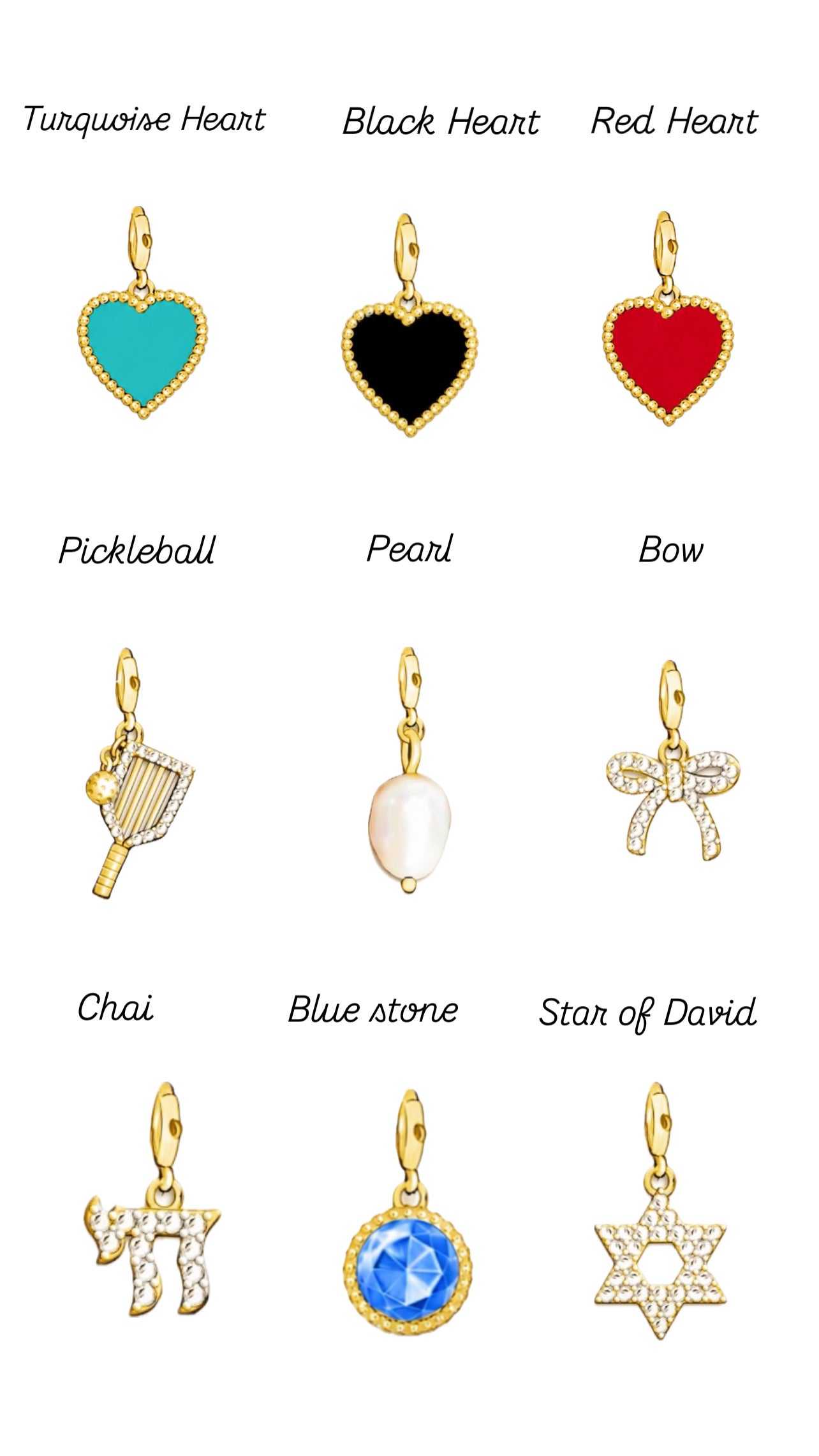 Custom Charm Hand Chain