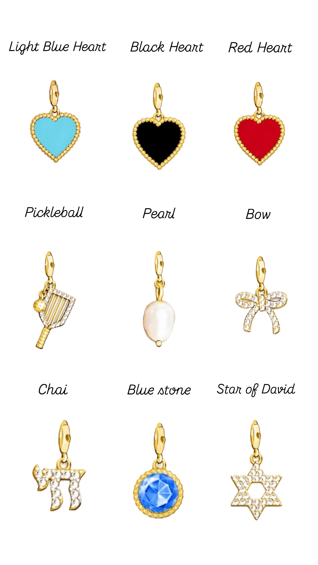 Custom Charm Hand Chain