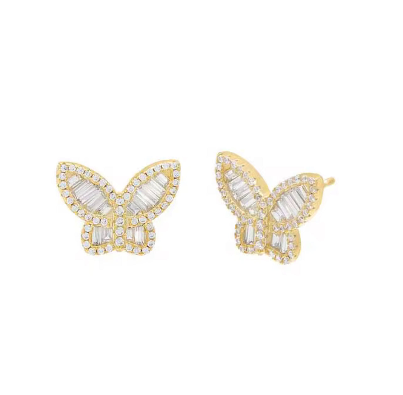 Butterfly Stud Earrings