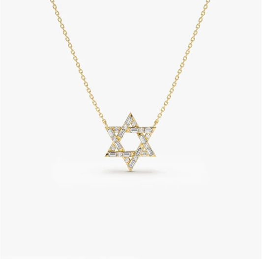 Star of David Necklace